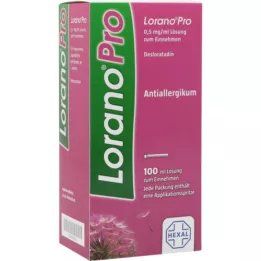 LORANOPRO 0,5 mg/ml perorālais šķīdums, 100 ml