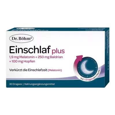 DR.BÖHM Sleep Plus apvalkotās tabletes, 30 kapsulas DR.BÖHM Sleep Plus apvalkotās tabletes, 30 kapsulas