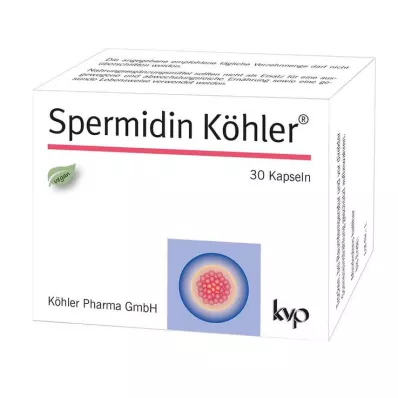 SPERMIDIN Köhler kapsulas, 30 gab SPERMIDIN Köhler kapsulas, 30 gab