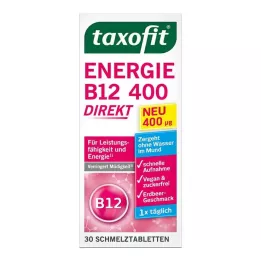 TAXOFIT Energy B12 400 tiešās šķīstošās tabletes, 30 gab
