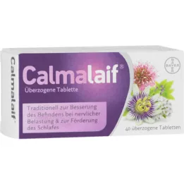 CALMALAIF apvalkotās tabletes, 40 gab