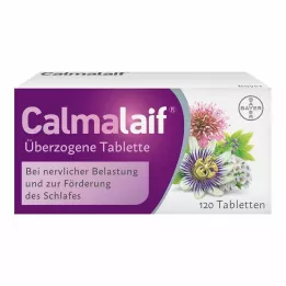 CALMALAIF apvalkotās tabletes, 120 gab