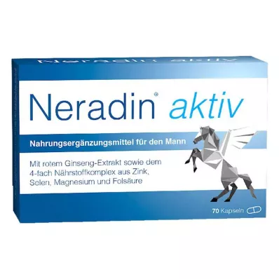 NERADIN Aktīvās kapsulas, 70 gab