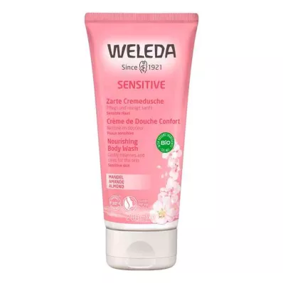 Weleda Sensitive — delikāts krēmveida dušas mandeles (200 ml) Weleda Sensitive — delikāts krēmveida dušas mandeles (200 ml)
