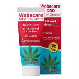 WOBECARE CBD Aktīvais krēms, 100 ml