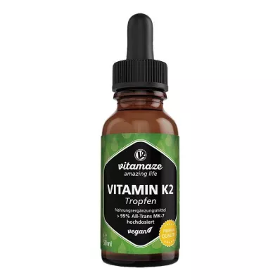 VITAMIN K2 MK7 pilieni augstas devas vegāns, 50 ml VITAMIN K2 MK7 pilieni augstas devas vegāns, 50 ml