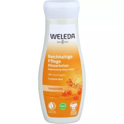 WELEDA Smiltsērkšķiem bagāts kopjošs ķermeņa losjons, 200 ml