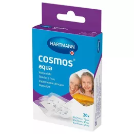 COSMOS ūdens ģipša sloksnes 3 izmēri, 20 gab