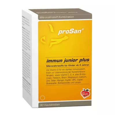 PROSAN immun junior plus košļājamās tabletes, 90 gab PROSAN immun junior plus košļājamās tabletes, 90 gab