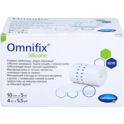 OMNIFIX silikona fiksācijas vate 10 cmx5 m, 1 gab