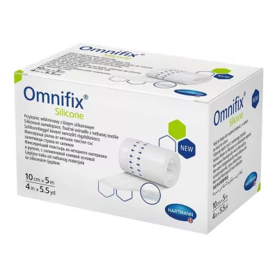 OMNIFIX silikona fiksācijas vate 10 cmx5 m, 1 gab