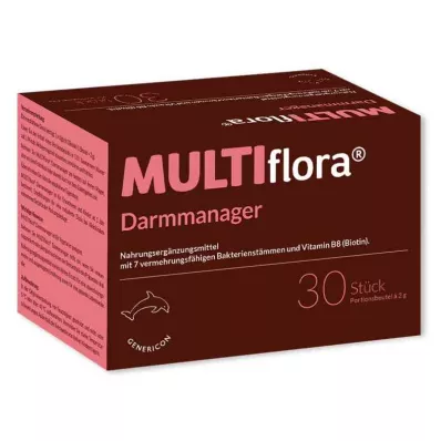 MULTIFLORA zarnu trakta pārvaldnieka maisiņš, 30 gab MULTIFLORA zarnu trakta pārvaldnieka maisiņš, 30 gab