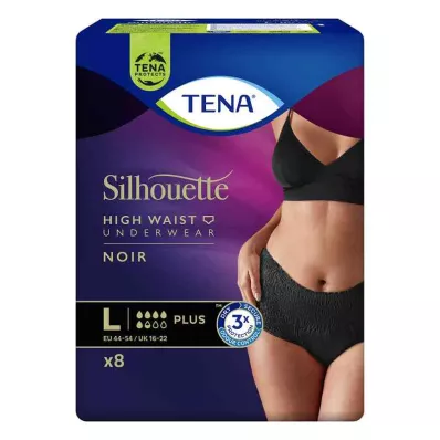 Tena Silhouette Plus L Noir (8 gab.) Tena Silhouette Plus L Noir (8 gab.)