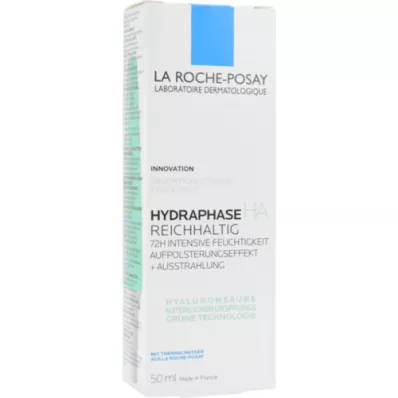 ROCHE-POSAY Hydraphase HA bagātīgs krēms, 50 ml