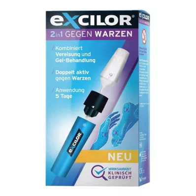 Excilor 2in1 pret kārpām (1 iepakojums) Excilor 2in1 pret kārpām (1 iepakojums)
