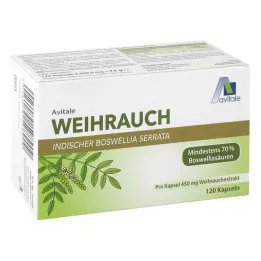 WEIHRAUCH 450 mg Boswellia Serrata kapsulas, 120 kapsulas