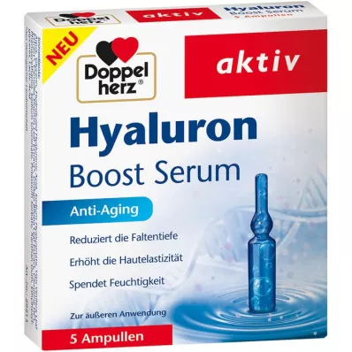 DOPPELHERZ Hyaluron Boost seruma ampulas, 5 gab