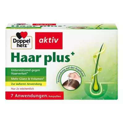 Doppelherz hair plus ampulas, 7 gab Doppelherz hair plus ampulas, 7 gab