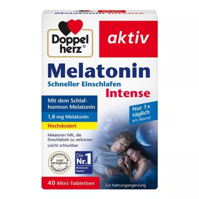 DOPPELHERZ Melatonīna tabletes, 40 gab DOPPELHERZ Melatonīna tabletes, 40 gab