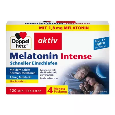 DOPPELHERZ Melatonīna tabletes, 120 kapsulas DOPPELHERZ Melatonīna tabletes, 120 kapsulas