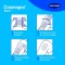 cosmopor® sterilais brūču pārsējs 10 cm x 8 cm, 5 gab