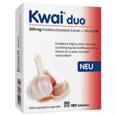Kwai duo tabletes, 180 gab