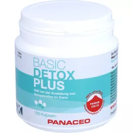 PANACEO Basic Detox Plus kapsulas, 100 kapsulas