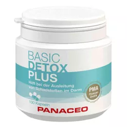 PANACEO Basic Detox Plus kapsulas, 100 kapsulas