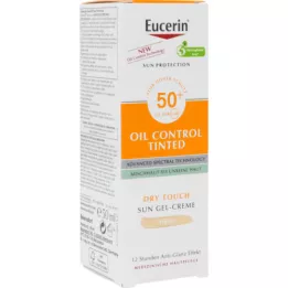 EUCERIN Sun Oil Control tonēts krēms LSF 50+ light, 50 ml
