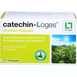 CATECHIN-Loges Zaļās tējas kapsulas, 120 kapsulas