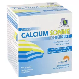 CALCIUM SONNE 500 tiešo porciju nūjiņas, 60 gab