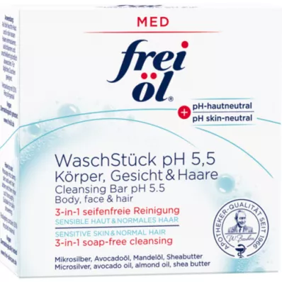 FREI ÖL WashPiece pH 5.5 ķermeņa sejas matu, 90 g