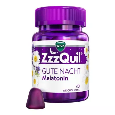 WICK Zzzquil Good Night mīkstās gumijas, 30 gab WICK Zzzquil Good Night mīkstās gumijas, 30 gab