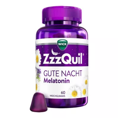 WICK Zzzquil Good Night mīkstās gumijas, 60 gab
