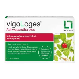 VIGOLOGES Ashwagandha plus kapsulas, 60 kapsulas