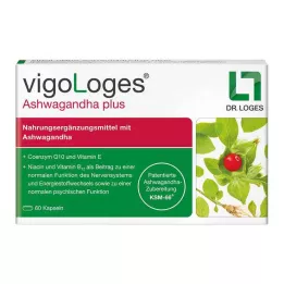 VIGOLOGES Ashwagandha plus kapsulas, 120 kapsulas