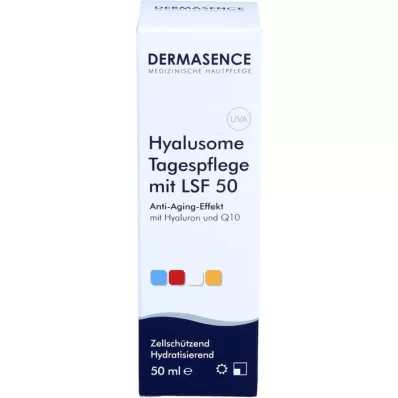 DERMASENCE Hyalusome dienas kopšanas emulsija LSF 50, 50 ml