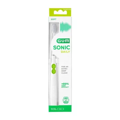 GUM SONIC DAILY Sonic zobu birste balta, 1 gab