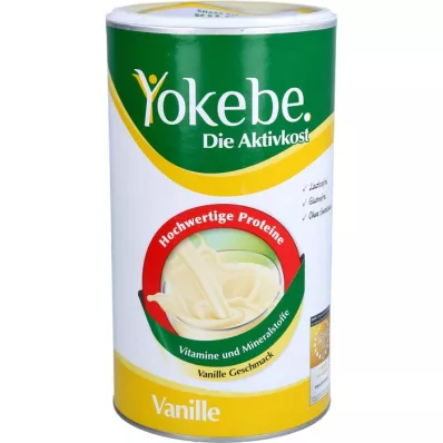 YOKEBE Vaniļas bez laktozes NF2 pulveris, 500 g