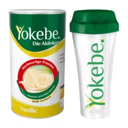 YOKEBE Vaniļas bezlaktozes NF2 pulvera sākumkomplekts, 500 g