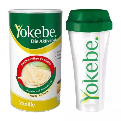 YOKEBE Vaniļas bezlaktozes NF2 pulvera sākumkomplekts, 500 g YOKEBE Vaniļas bezlaktozes NF2 pulvera sākumkomplekts, 500 g