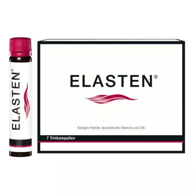 ELASTEN Dzērienu ampulas, 7 gab