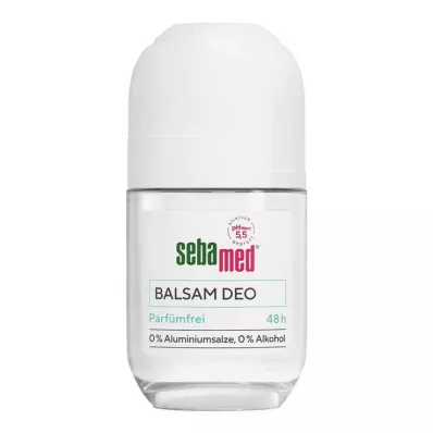 Sebamed balzams dezodorants bez smaržas roll-on, 50 ml