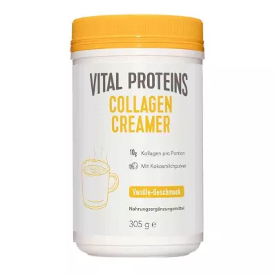 Vital Proteins Collagen Creamer vaniļas garšas pulveris (305 g) Vital Proteins Collagen Creamer vaniļas garšas pulveris (305 g)