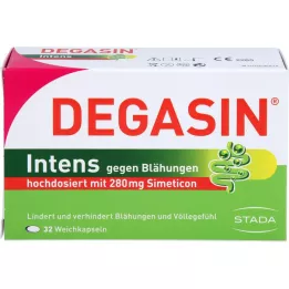 DEGASIN intens 280 mg mīkstās kapsulas, 32 gab