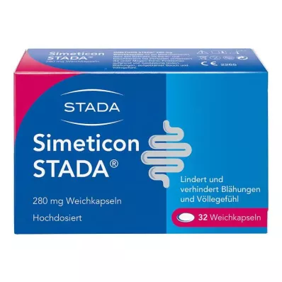 Simeticon STADA® 280 mg mīkstās kapsulas, 32 gab Simeticon STADA® 280 mg mīkstās kapsulas, 32 gab
