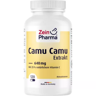 CAMU CAMU EXTRAKT Kapsulas 640 mg, 120 gab