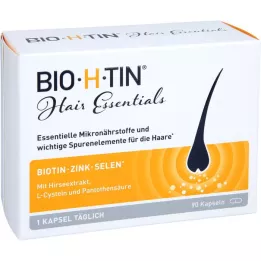 BIO-H-TIN Hair Essentials mikroelementu kapsulas, 90 kapsulas