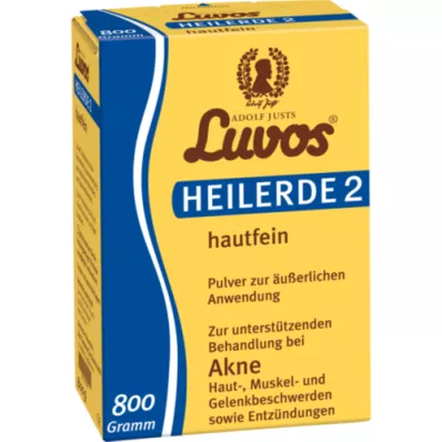 LUVOS Ārstnieciskais māls 2, smalks, 800 g