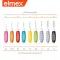 ELMEX Starpzobu birstes ISO 1 izmērs 0,45 mm oranža, 8 gab